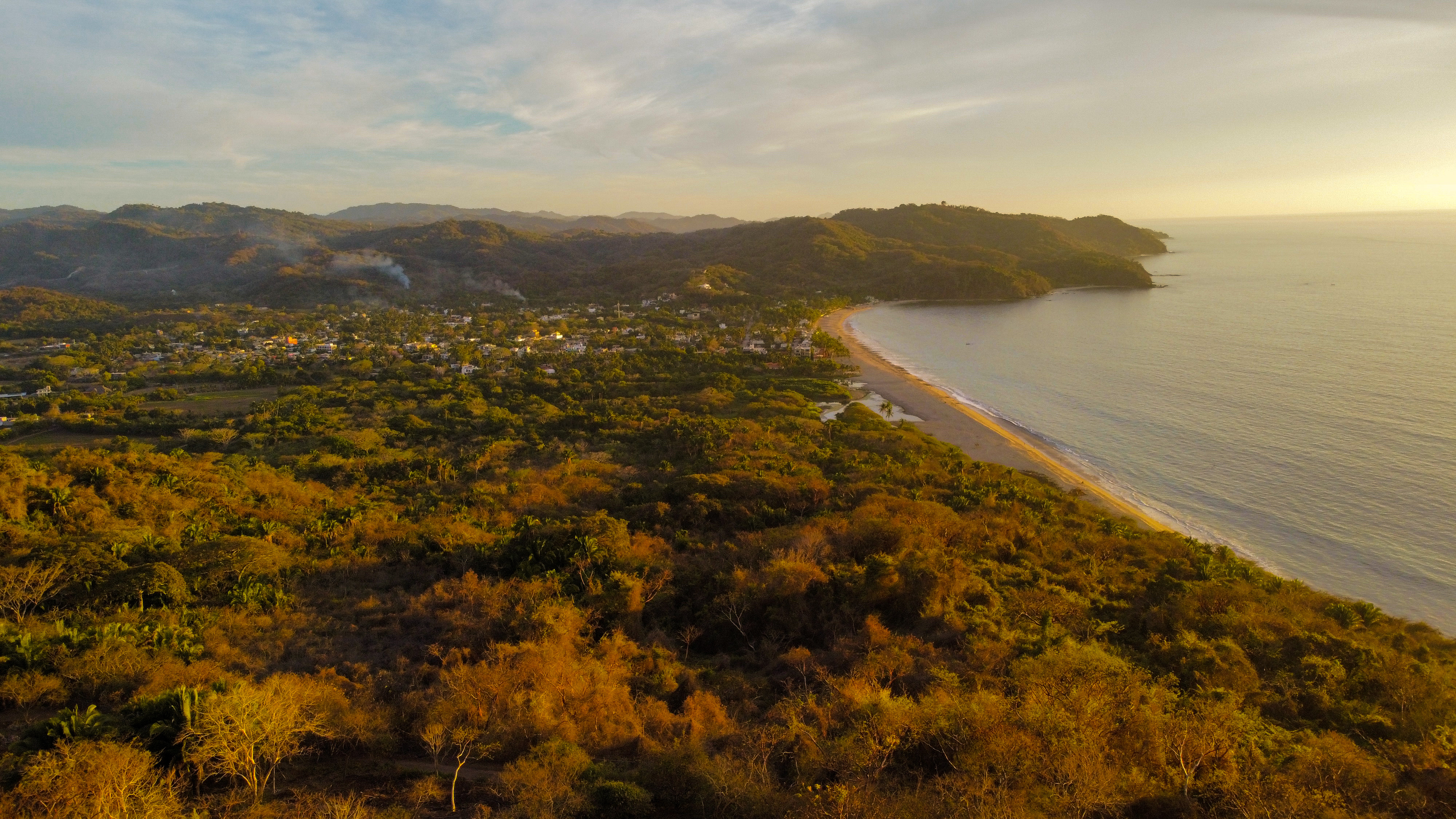 Vista aérea de la Riviera Nayarit